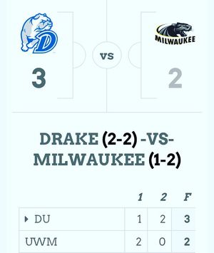 Image post by @drakewomensoccer on Instagram