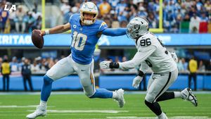 Image post by @chargers on Twitter