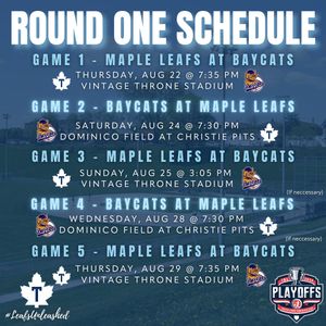 Image post by @mapleleafsbaseball on Instagram