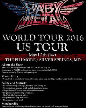 Image post by @babymetal_official on Instagram