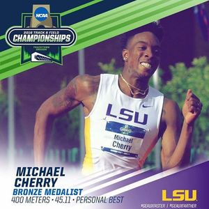 Image post by @lsutrackfield on Instagram