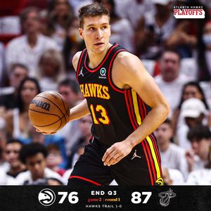 Image post by @atlhawks on Twitter