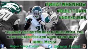 Image post by @wagner_football on Instagram