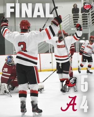 Image post by @UGAHockey on Twitter/X