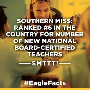 Image post by @officialsouthernmiss on Instagram