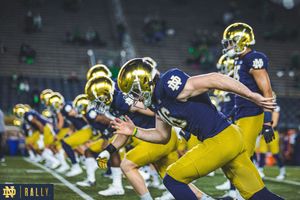 Image post by @ndfootball on Instagram