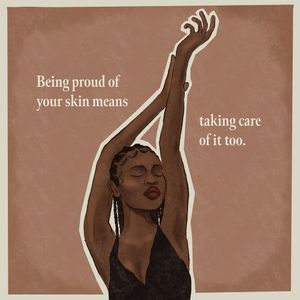 Image post by @blackgirlsunscreen on Instagram
