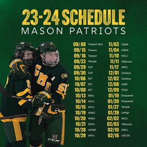 Image post by @gmuicehockey on Instagram