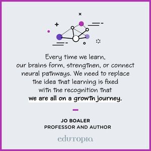 Image post by @edutopia on Instagram