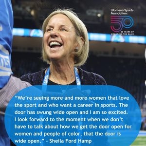 Image post by @womenssportsfoundation on Instagram