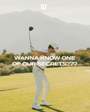 Image post by @wilsongolf on Instagram