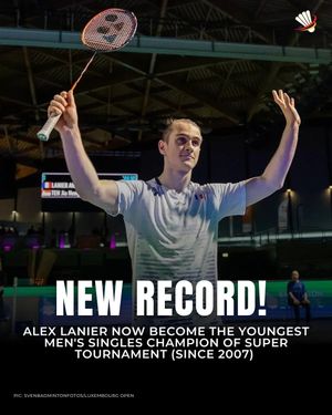 Image post by @bolalobbadminton on Instagram