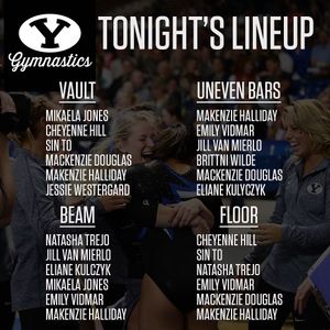 Image post by @byugymnastics on Instagram