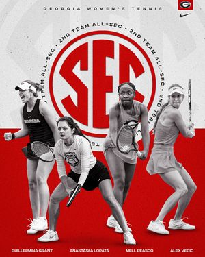 Image post by @ugawomenstennis on Instagram