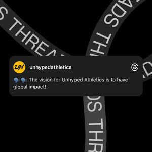 Image post by @unhypedathletics on Instagram