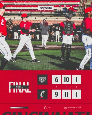 Image post by @GoBearcatsBASE on Twitter