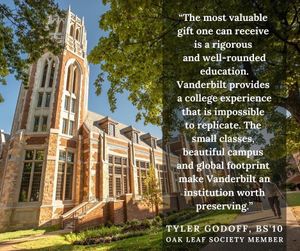 Image post by @vanderbiltalumni on Instagram