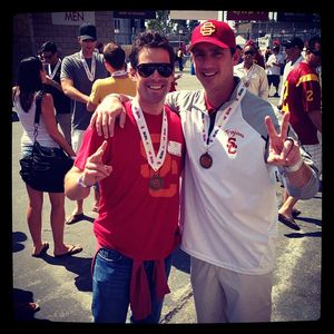 Image post by @uscmensvolley on Instagram