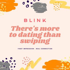 Image post by @theblinkdate on Instagram