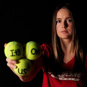 Image post by @duquesnetennis on Instagram
