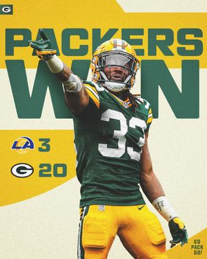 Image post by @packers on Instagram