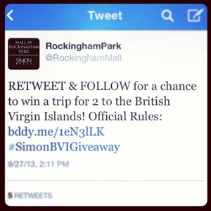 Image post by @rockinghammall on Instagram