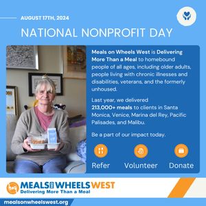 Image post by @mealsonwheelswest on Instagram