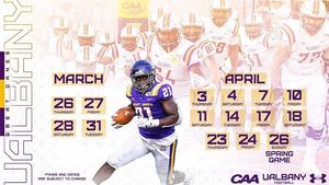 Image post by @ualbanyfootball on Instagram