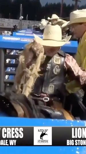 Video post by @PRCAProRodeo on Facebook