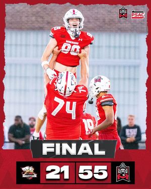 Image post by @esu_football on Instagram