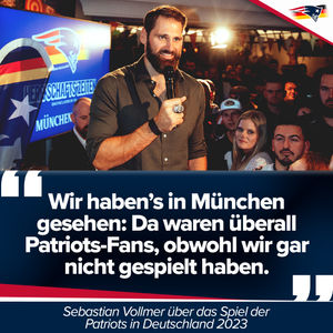 Image post by @patriotsdeutschland on Instagram