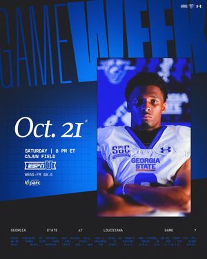 Image post by @gsu_football on Instagram