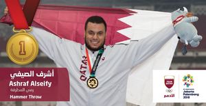 Image post by @qatar_olympic on Twitter