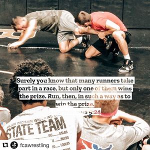 Image post by @gwuwrestling on Instagram
