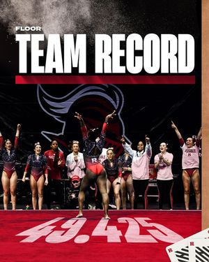 Image post by @rutgersgymnastics on Instagram
