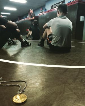 Image post by @brownu_wrestle on Instagram