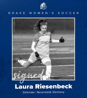 Image post by @drakewomensoccer on Instagram