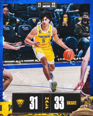 Image post by @pitt_mbb on Twitter