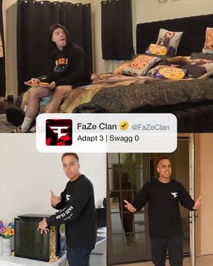 Image post by @fazeclan on Instagram