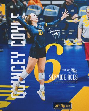 Image post by @wvuvolleyball on Instagram