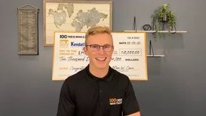 Video post by @100MenWhoCareTriStateArea on Facebook