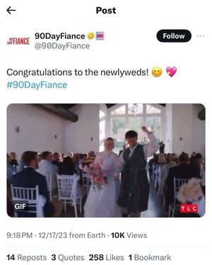 Image post by @90dayfiance on Instagram