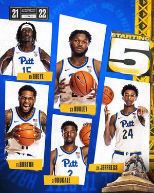 Image post by @pitt_mbb on Twitter