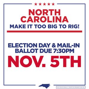 Image post by @TeamTrump on Twitter