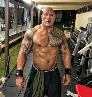 Image post by @therock on Instagram