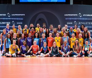 Image post by @auprovolleyball on Instagram