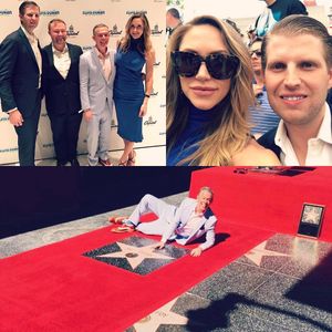 Image post by @laraleatrump on Instagram