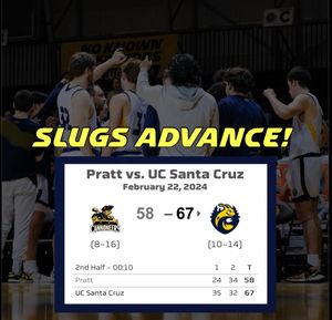 Image post by @ucsc_mbball on Instagram