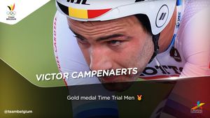 Image post by @teambelgium on Twitter