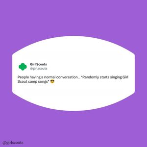 Image post by @girlscouts on Instagram